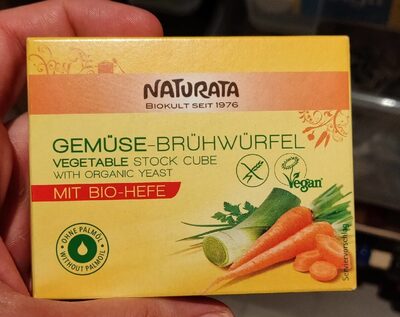 Gemüse-Brühwürfel front packaging