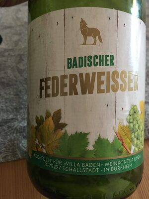 Badischer Federweißer weiß