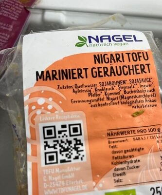 Nigari Tofu geräuchert front packaging