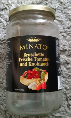 Bruschetta frische Tomaten und Knoblauch