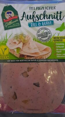 Pflanzlicher Aufschnitt Dill Gurke