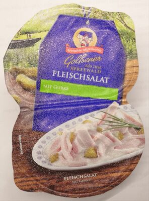 Fleischsalat mit Gurke