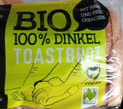 Bio 100% Dinkel Toastbrot