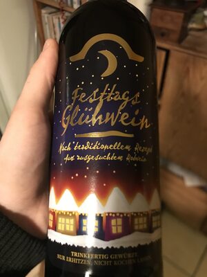 Festtags Glühwein front packaging