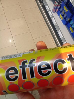 Energydrink Strawberry Apricot ingredients label