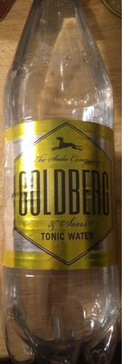 Tonic water front packaging