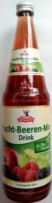 Frucht-Beeren-Minz Drink front packaging