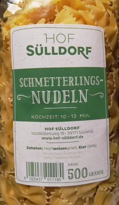 Schmetterlings-Nudeln