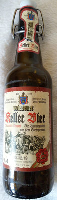 Wiesener Kellerbier front packaging