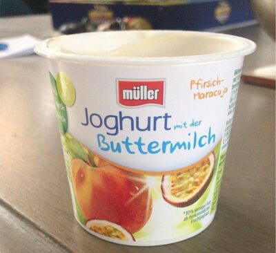 Joghurt Buttermilch Pfirsich-Maracuja