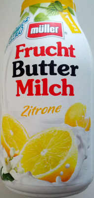 Frucht Butter Milch Zitrone