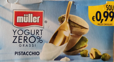 Müller yogurt zero pistacchio