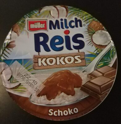 Milch Reis Kokos, Schoko