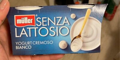 Yogurt bianco senza lattosio