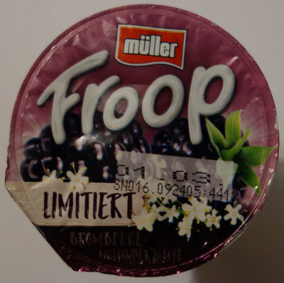 Froop Brombeere Holunderblüte