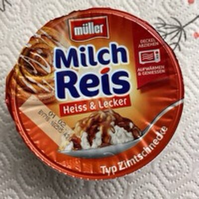 Milchreis Zimtschnecke