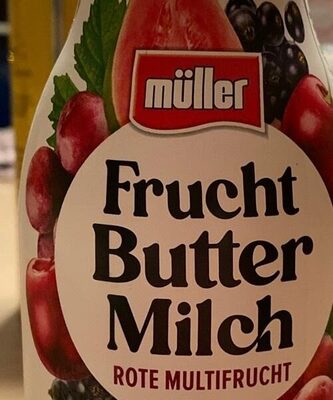 Fruchtbuttermilch Rote Multifrucht