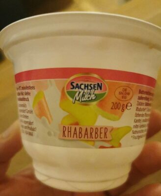 Unser buttermilchdessert rhabarber front packaging