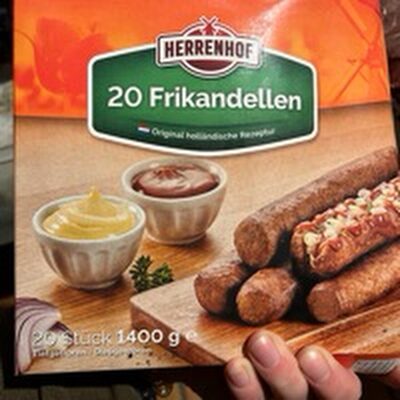 Frikandellen front packaging