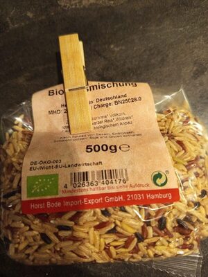 Reismischung front packaging