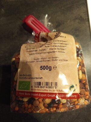 Hülsenfrüchte Mix front packaging