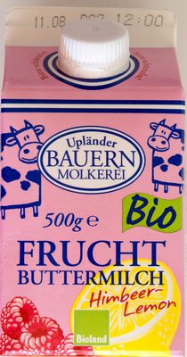 Buttermilch Himbeer-Zitrone
