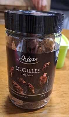Morilles séchées front packaging