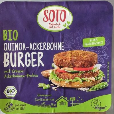Bio Quinoa-Ackerbohne Burger