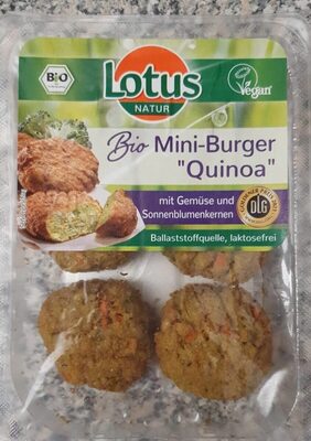 Burger quinoa