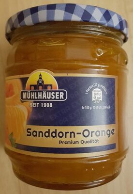 Sanddorn-Orange-Marmelade