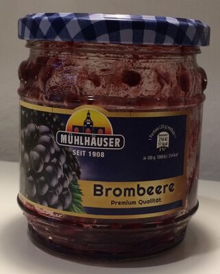 Brombeere Konfitüre front packaging