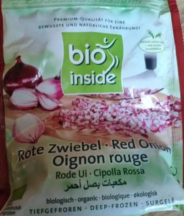 Rote Zwiebel . Red Onion