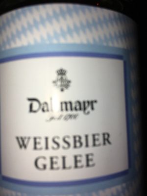 Weißbier Gelee