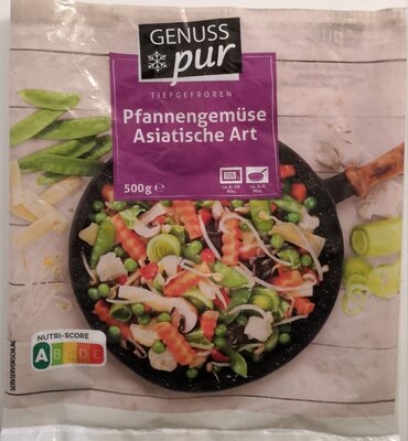 Pfannengemüse Asiatische Art