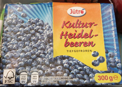 Kultur-Heidelbeeren / Myrtilles front packaging