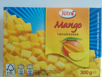 Mango, tiefgefroren