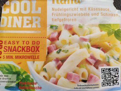 Cool Diner Easy to do Snackbox Italia