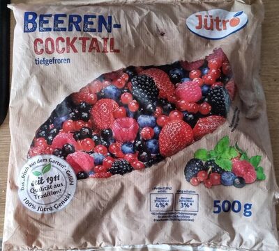 Beeren-Cocktail, tiefgefroren