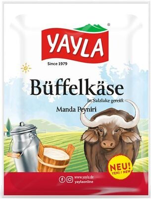 Büffelkäse in Salzlake gereift front packaging