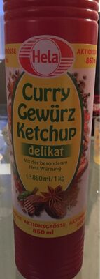 Curry Gewürz Ketchup front packaging