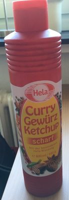 Ketchup - Curry Scharf front packaging