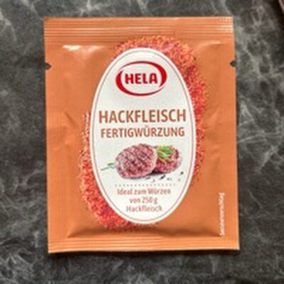Hackfleisch Fertigwürzung