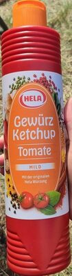 Gewürz Ketchup Tomate Mild