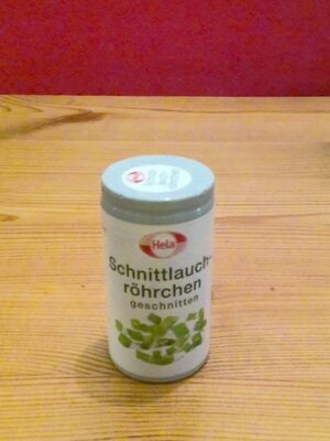 Schnittlauchröhrchen geschnitten