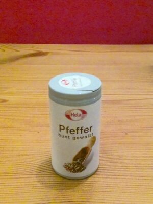 Pfeffer bunt gewalzt