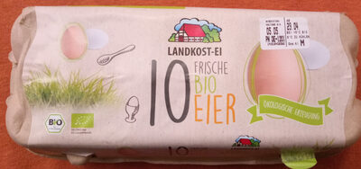 10 frische Bio Eier
