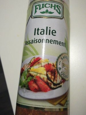 Italie Assaisonnement front packaging
