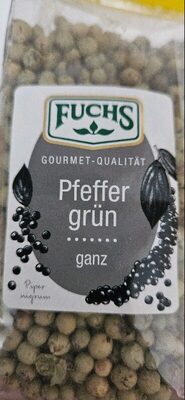 Grüner Pfeffer ganz