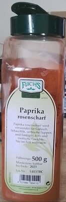 Paprika rosenscharf