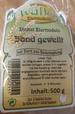 Dinkel Bandnudeln gewellt